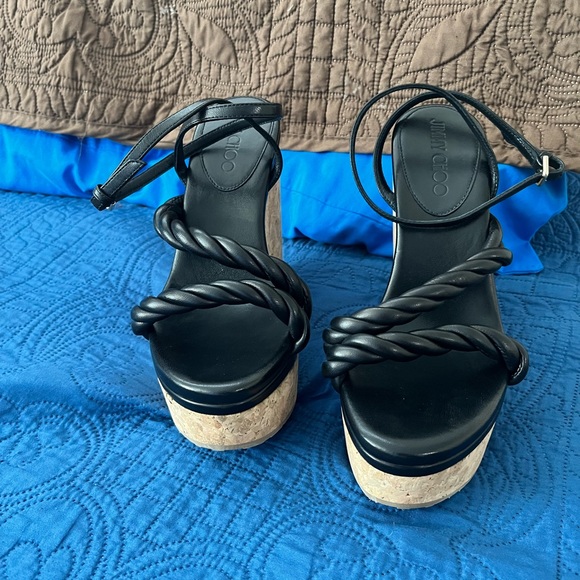 Jimmy Choo Diosa 130 Sandals - Picture 1 of 6